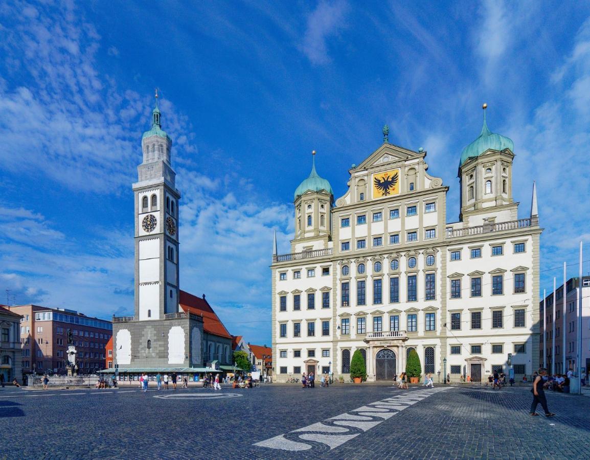 Augsburg Hotelturm Buitenkant foto