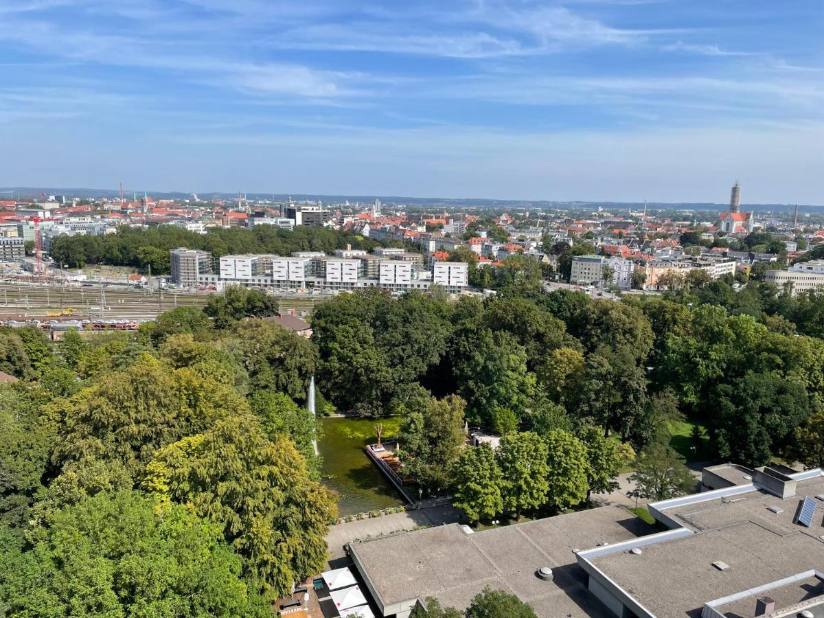 Augsburg Hotelturm Buitenkant foto